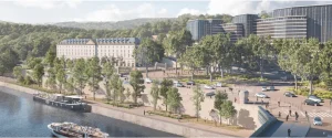 Saint-Cloud - CD92 - Aménagement de la place Georges Clémenceau