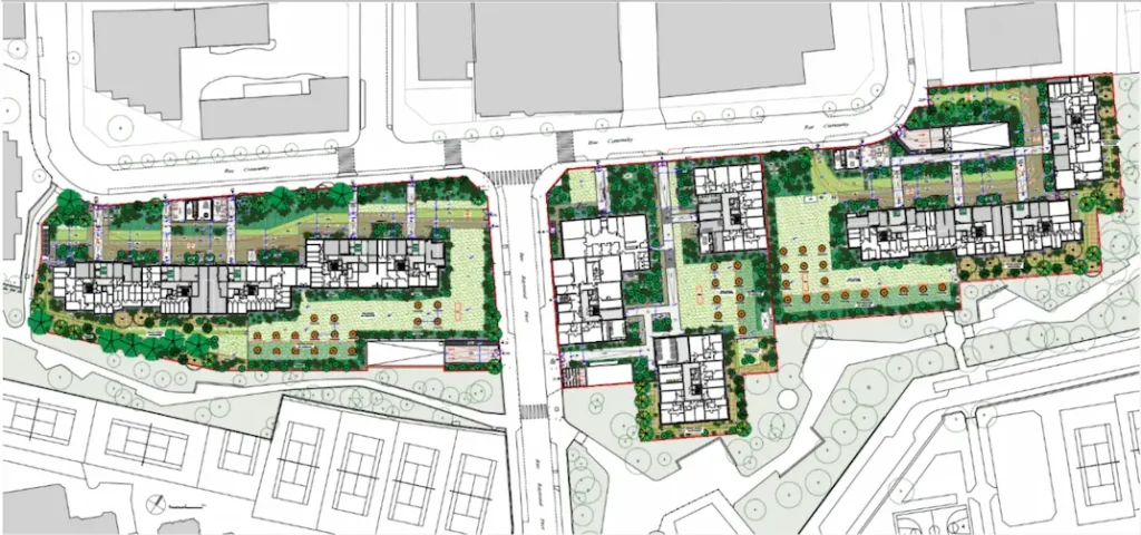 Requalification des espaces extérieurs de l’ensemble PITET – CURNONSKY